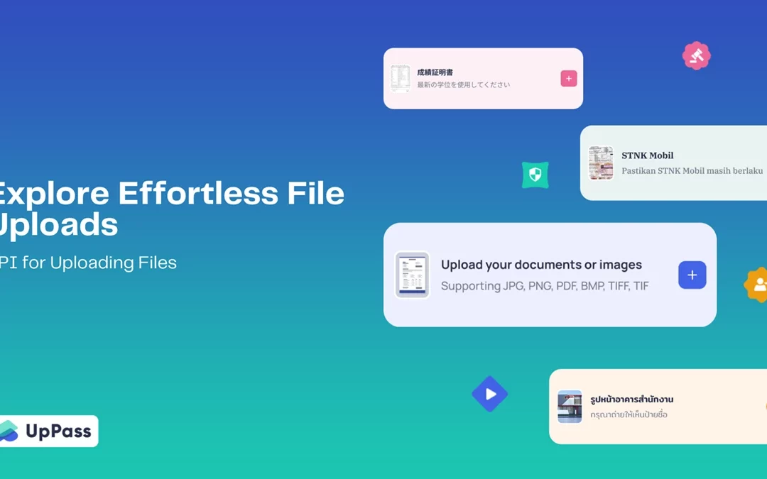 Web form or API for uploading files by UpPass