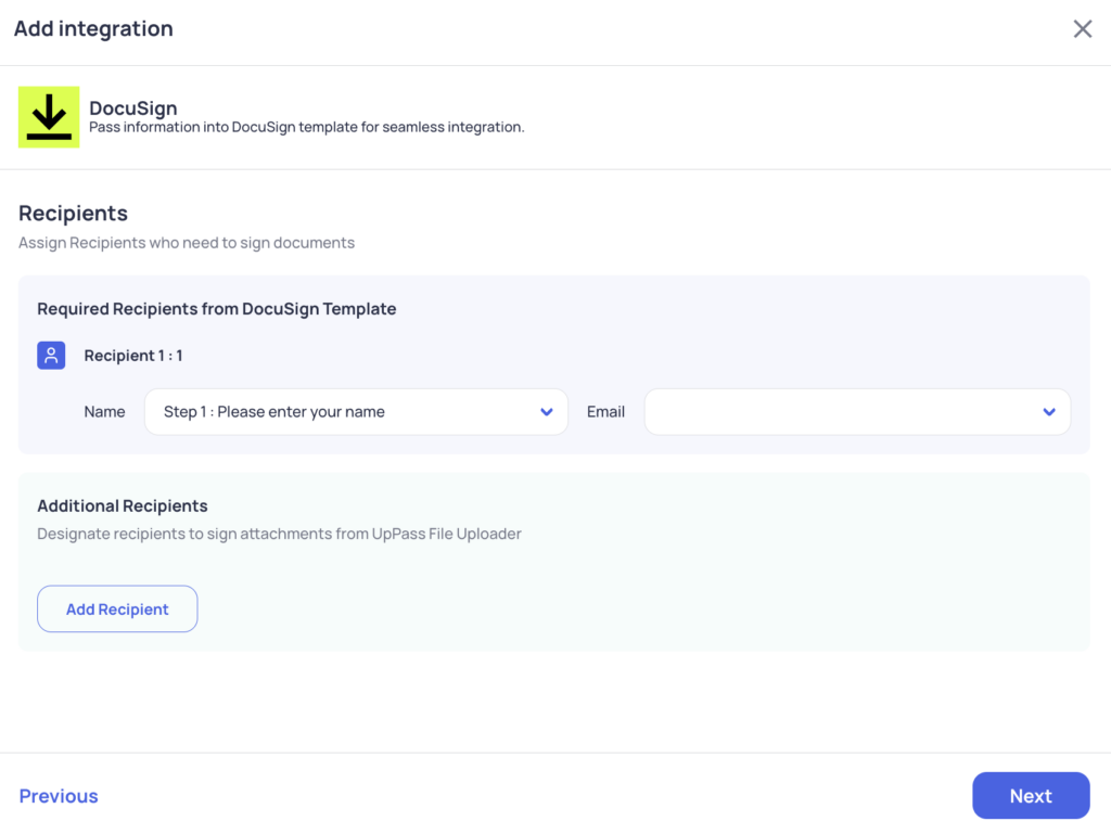 Master eKYB verification to speed up business onboarding and boost conversions. Integrate to DocuSign with UpPass.